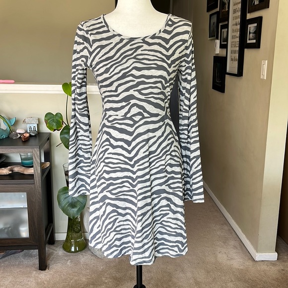 NWT - zebra print dress - Picture 1 of 6
